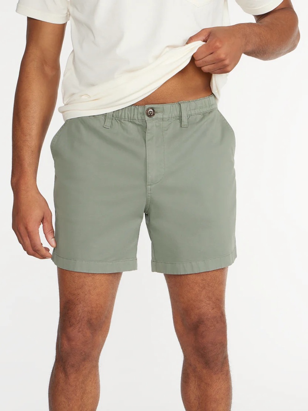 Chubbies Green Cotton Shorts XL